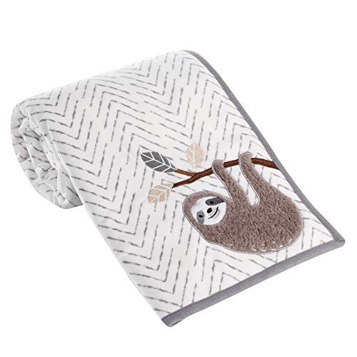 Baby Blanket with Darling Sloth Design