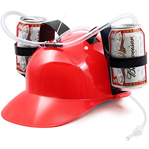 The Beer Guzzler’s Drinking Helmet