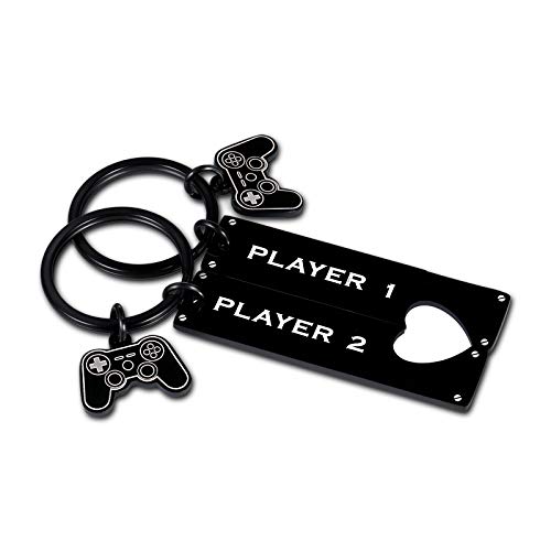 Couple Keyring for the Sweet Gamers 