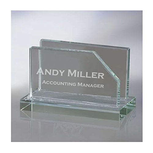 Customized Glass Card Holder for Better Recognition