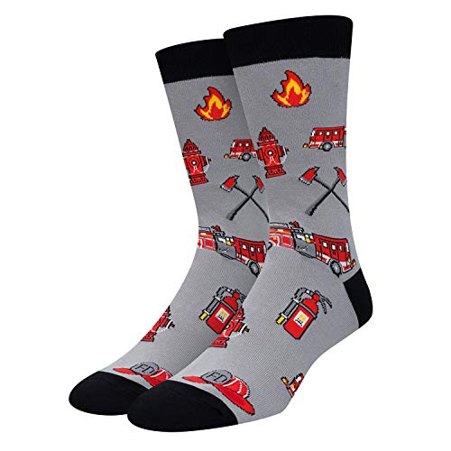 Funny Firefighter-Themed Socks for the Daily Grind