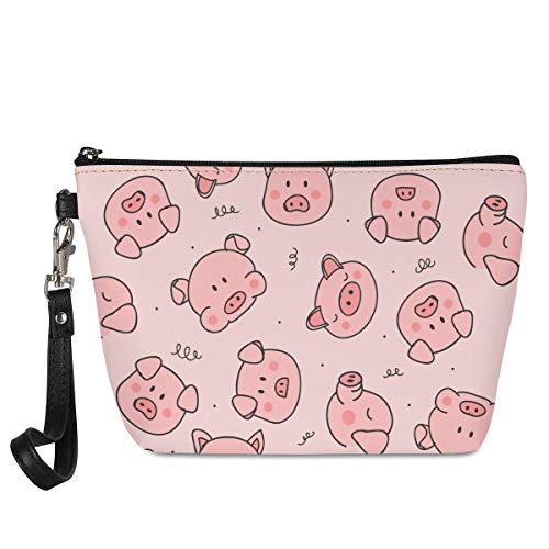Charming Cosmetic Bag for Certified Pig Fans
