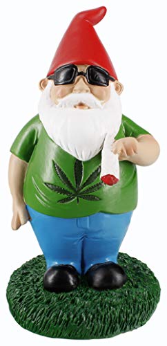 Silly Smoking Gnome  Ornament