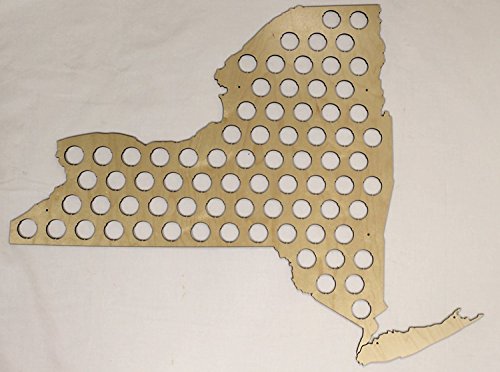 Beer Cap Map with All Fifty States