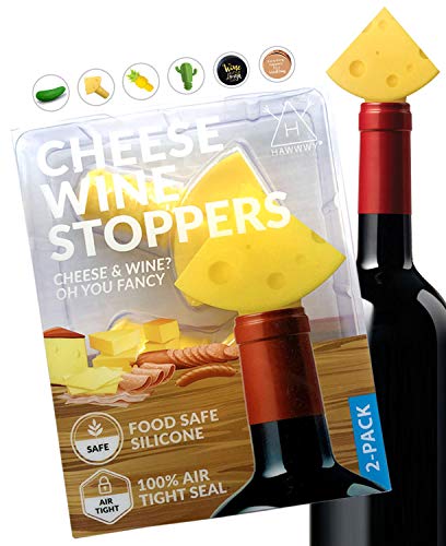 Adorable Cheese Design Wine Stopper