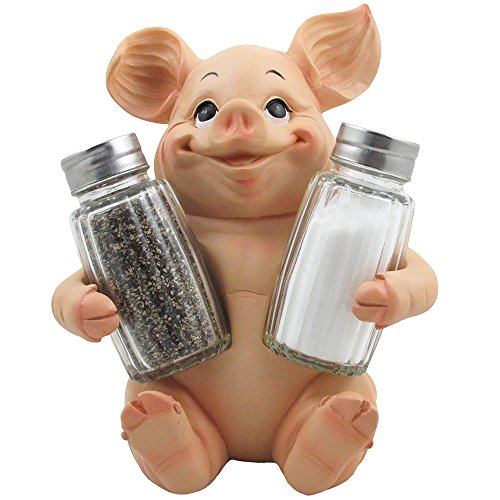 Perfectly Charming Pig Salt-and-Pepper Shaker Set