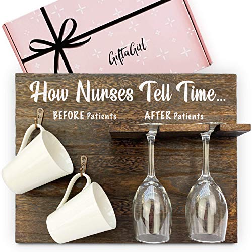 Novelty Mug and Glass Holder for Nurses