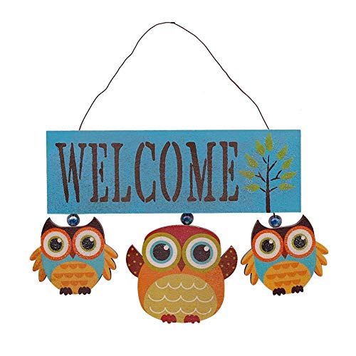 Vivid, Rustic, Hand-Painted Welcome Sign