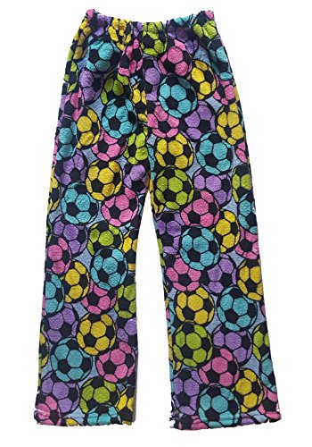 Colorful Lounging Plush Pants for Kids