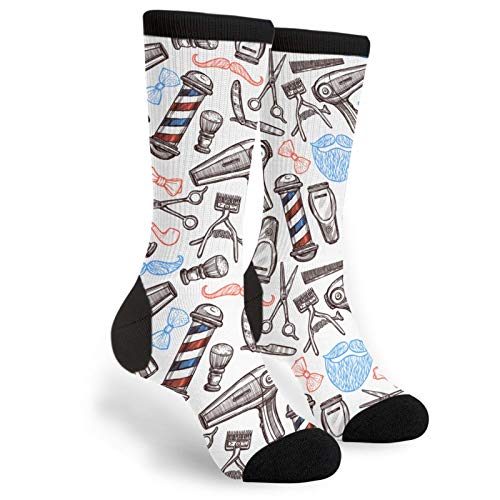 Colorful and Fun High Ankle Crew Socks