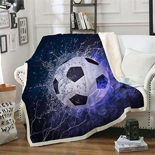 Cozy Blanket for Soccer Enthusiasts