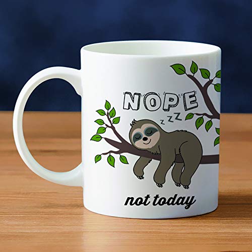 Super Lazy Sloth Coffee Mug