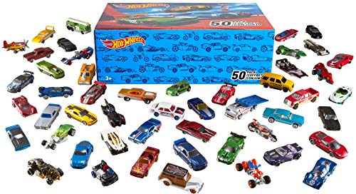 50-Pack Hot Wheels Car Collection Gift Set