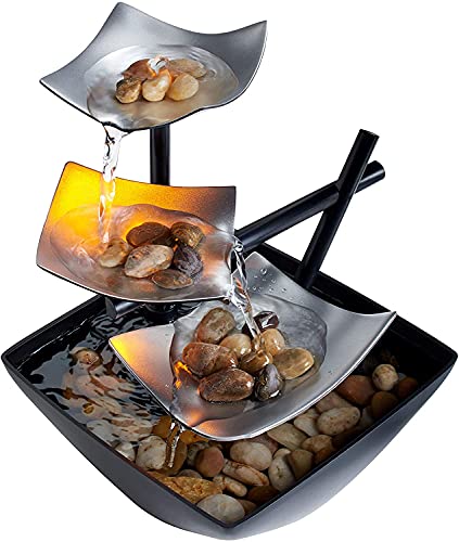 Natural River Rocks Relaxation Fountain