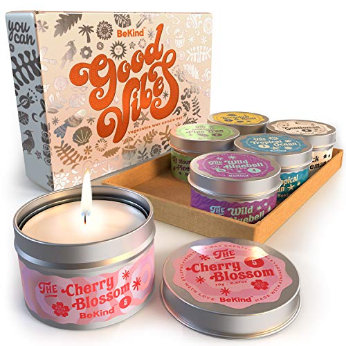 6-Set Soothing Scented Candles 