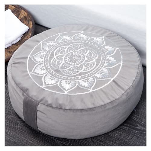 Ergonomic Velvet Cushion for Sitting and Meditation 