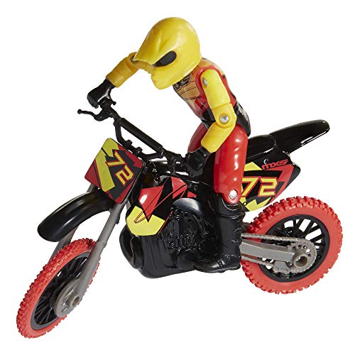 Extreme Motocross Bike with Poseable Figure