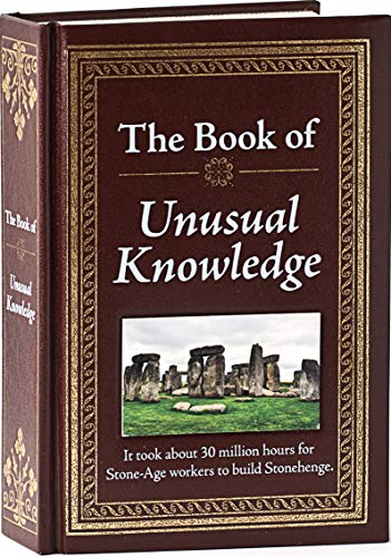 Hardcover Book of Unusual Knowledge