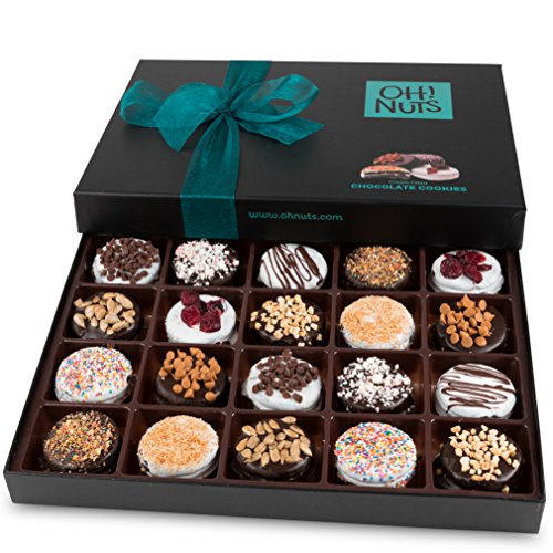Premium Chocolate-Covered Cookie Gift Box