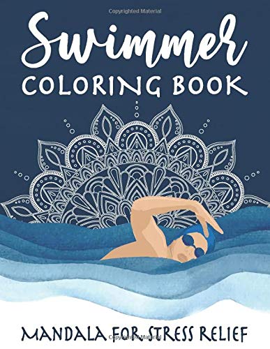 Swimmer’s Therapeutic Coloring Book