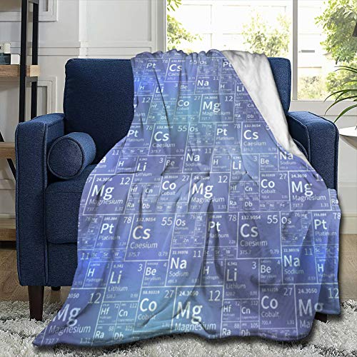 Warm and Comfy Periodic Table Blanket