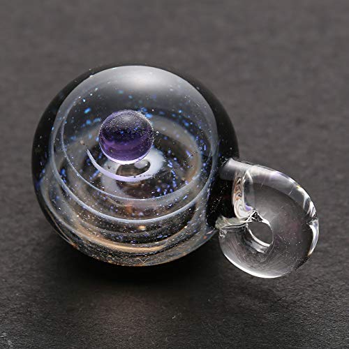 Mystical Nebula Glass Pendant 