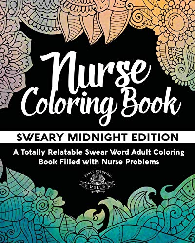 Therapeutic Nursing Themed Coloring Book