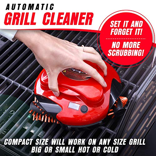 Novelty Auto Cleaning Grill Robot
