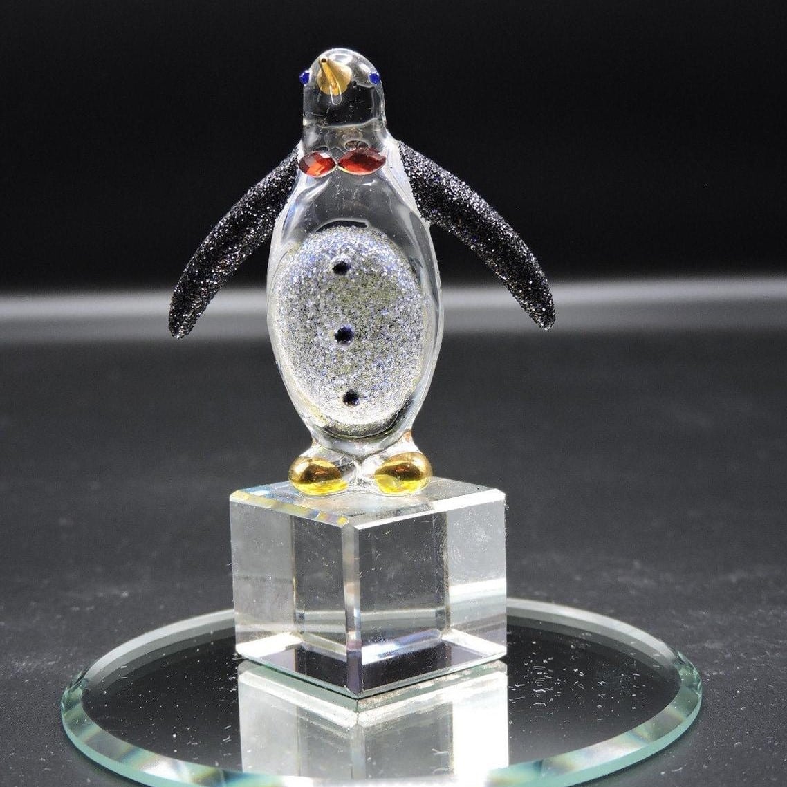 Glittering Glass Penguin