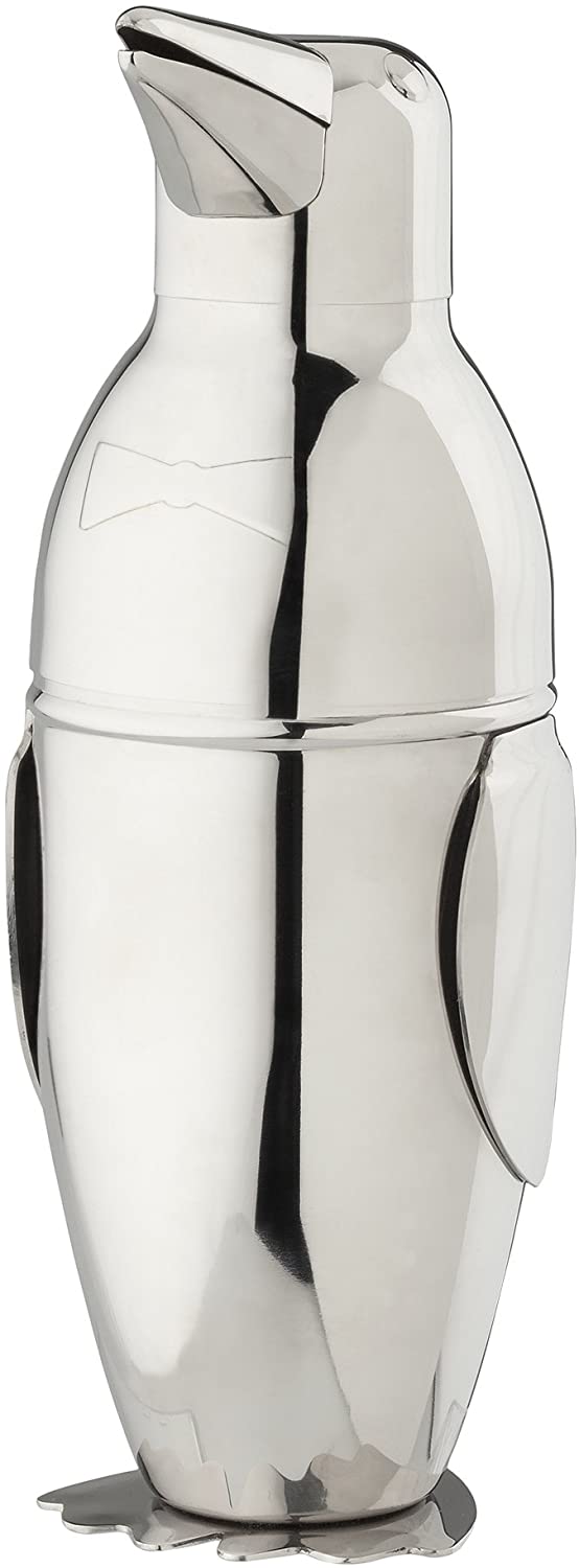 Stainless Steel Penguin Cocktail Shaker