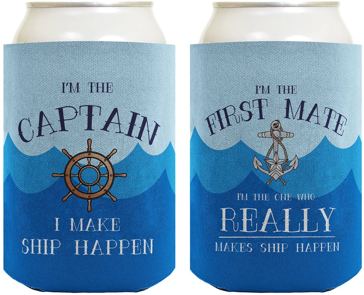 Funny Boating Drink Coolers
