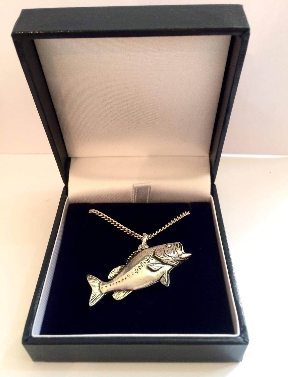 Pewter Bass Necklace