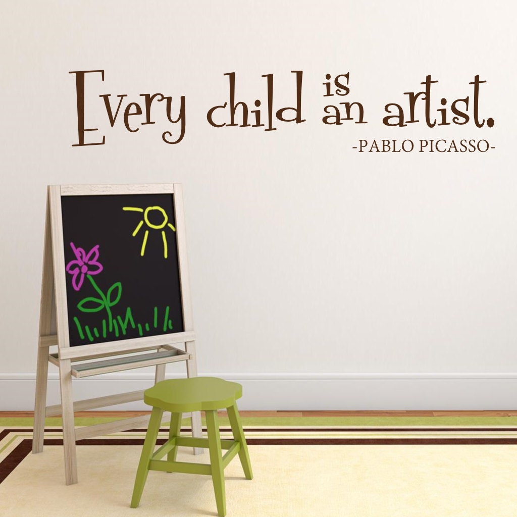 Artist Quote Wall Art