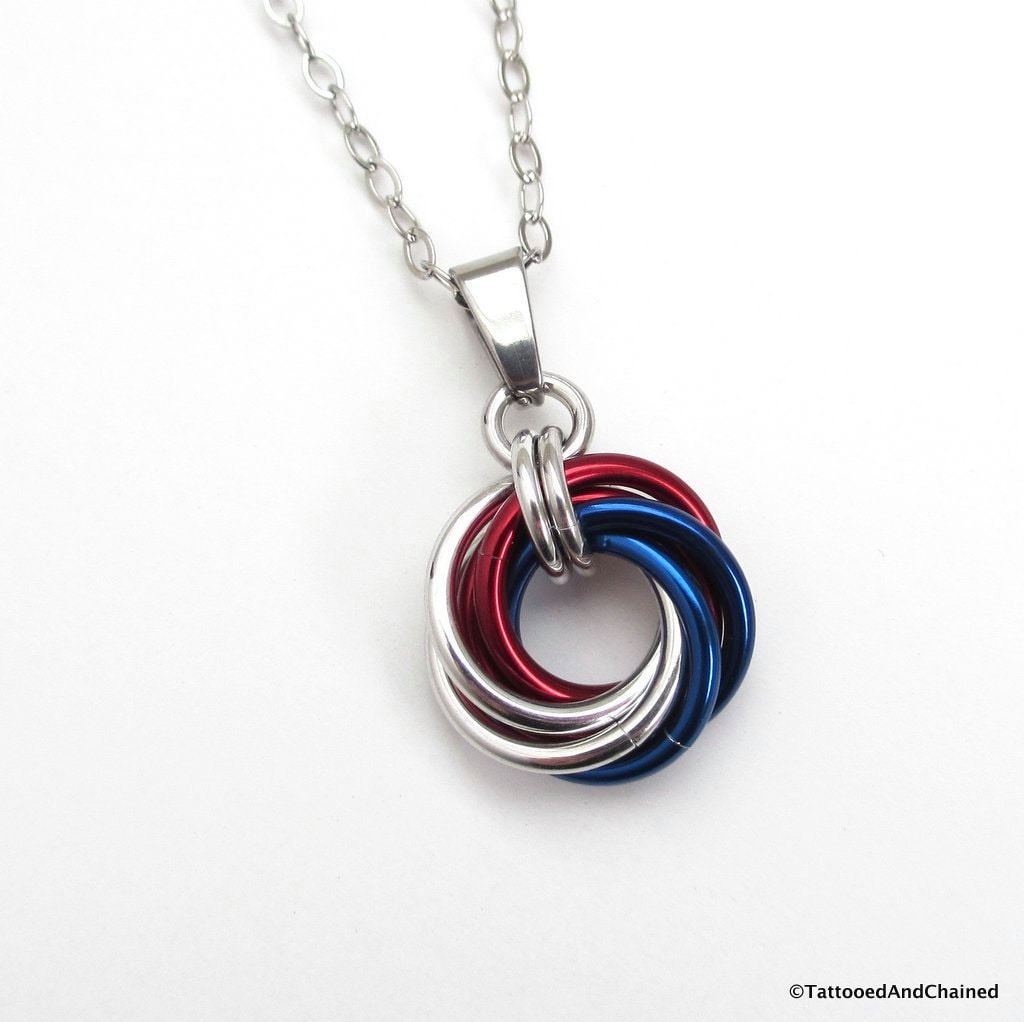 American Colors Chainmail Pendant