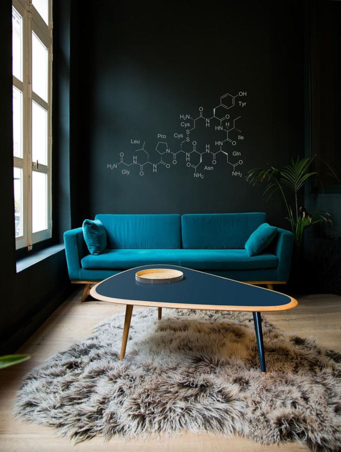 The Art of Science Molecule Wall Decal