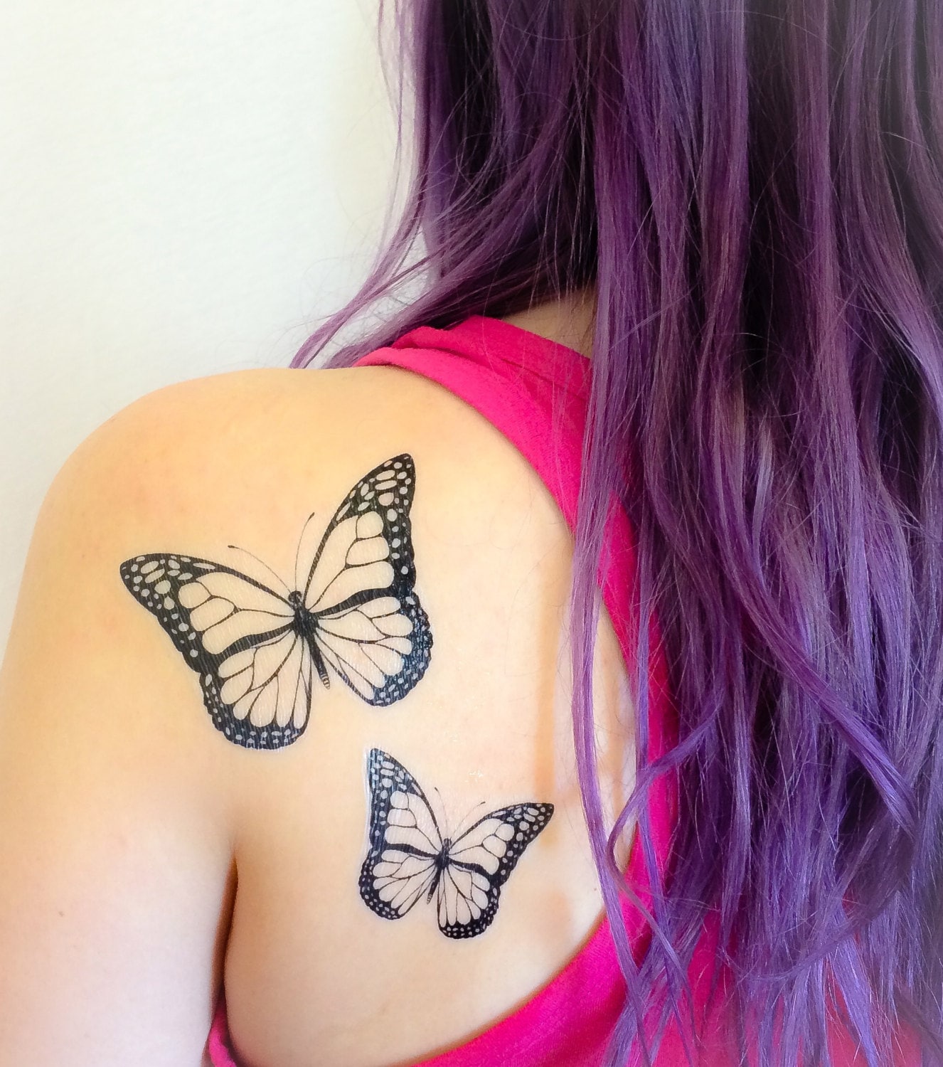 Cool 2-Piece Butterfly Tattoo Set