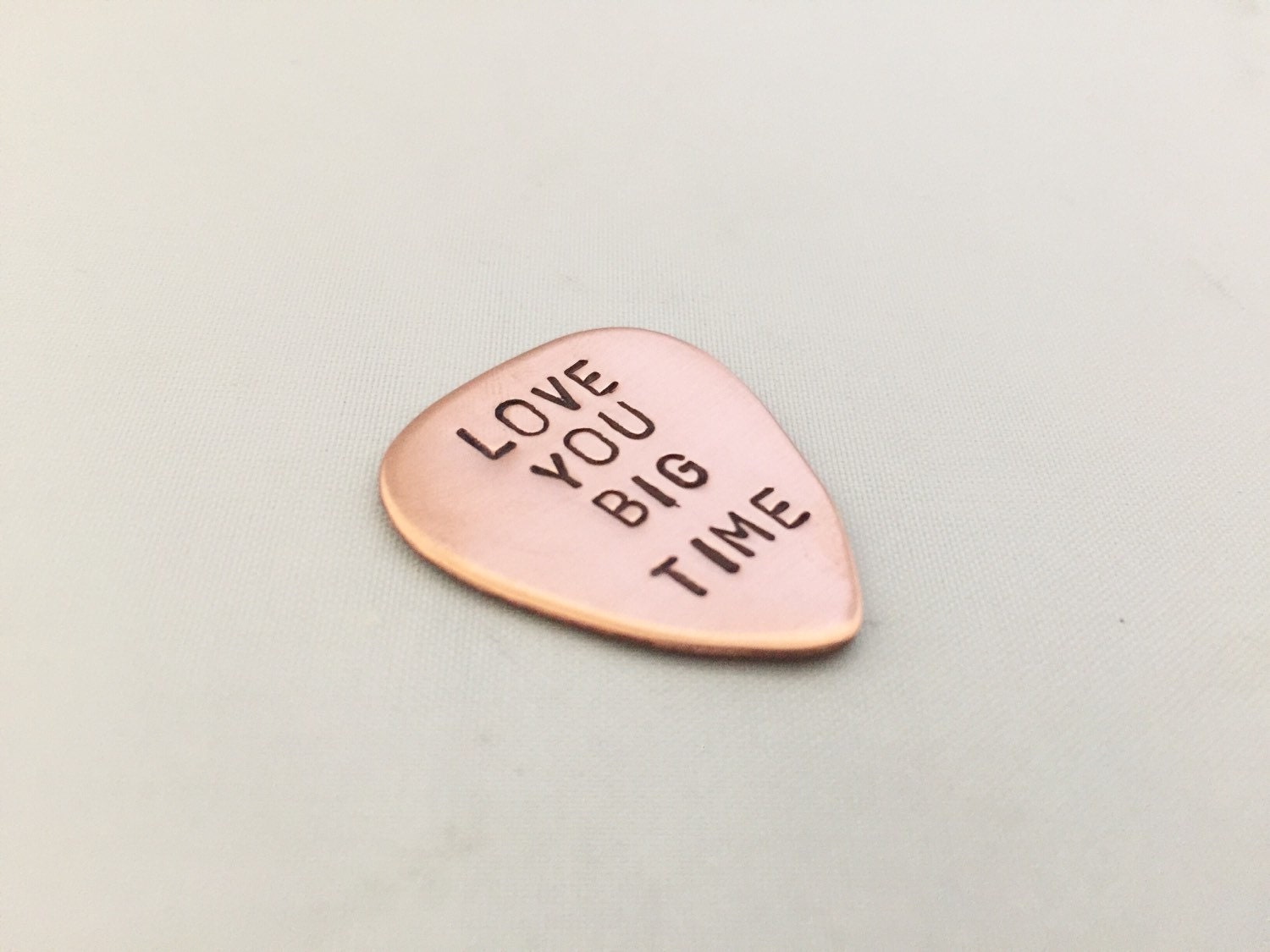 Romantic and Personalized Guitar Pick for Musicians