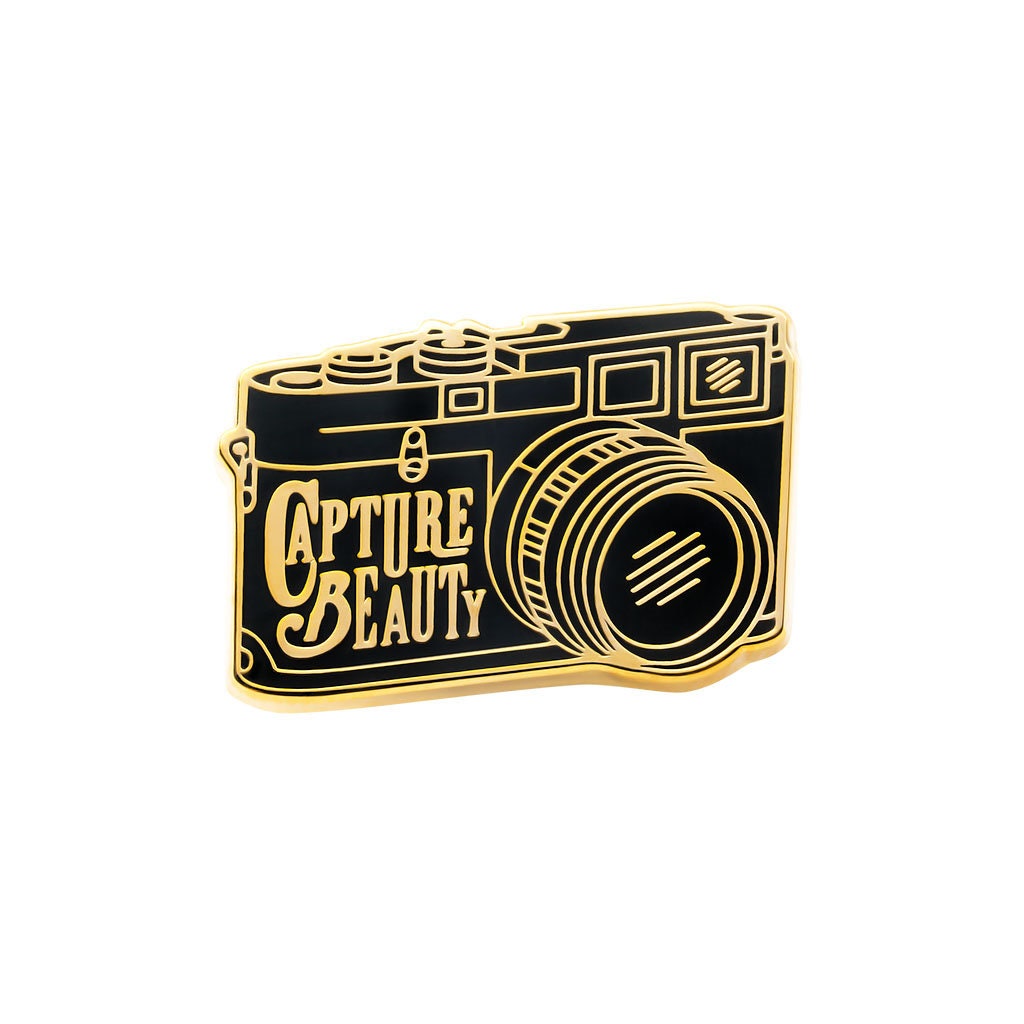 Cutesy Tiny Camera Lapel Pin