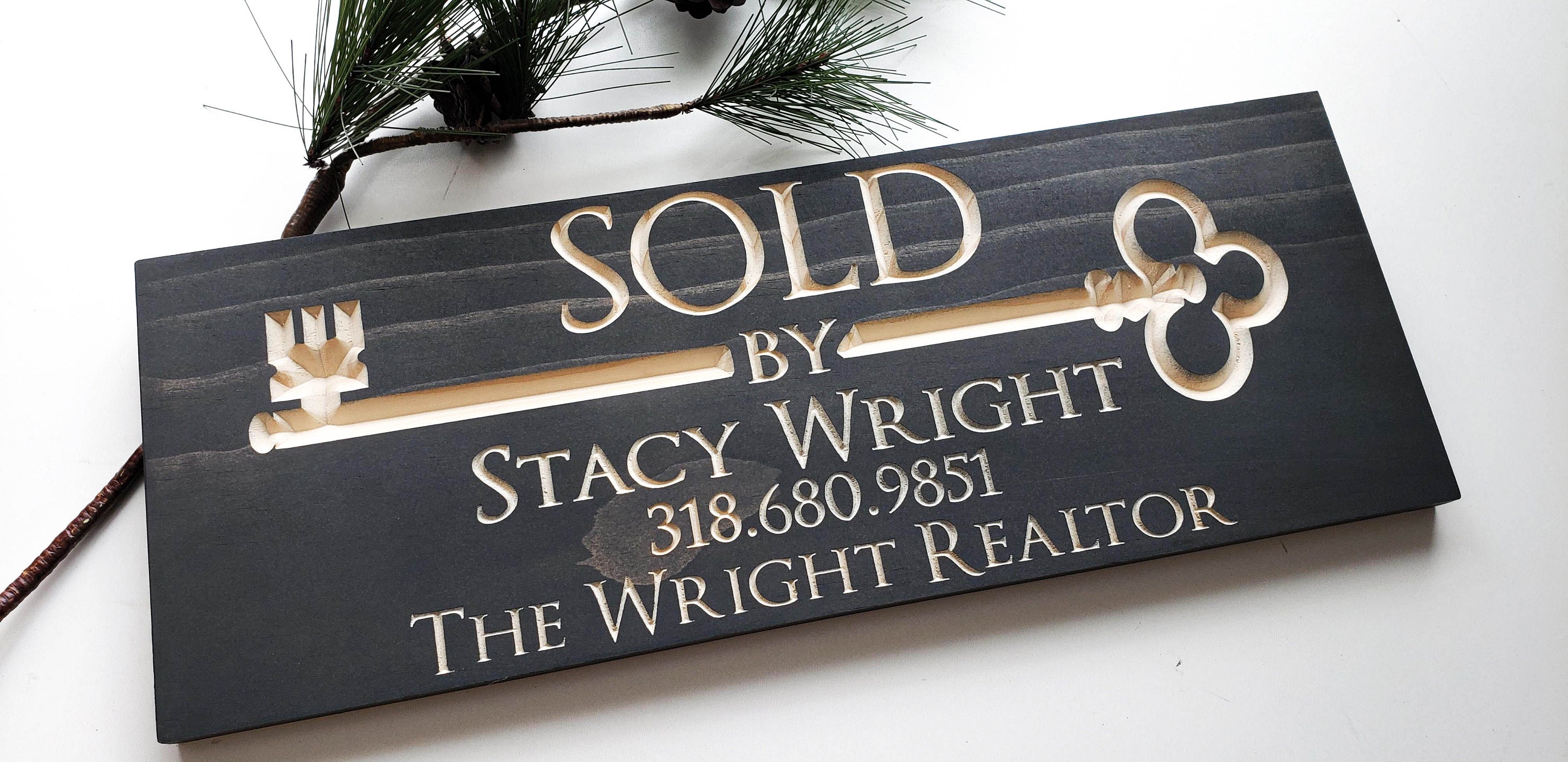 Personalized Realtor Sign for Increased Networking   