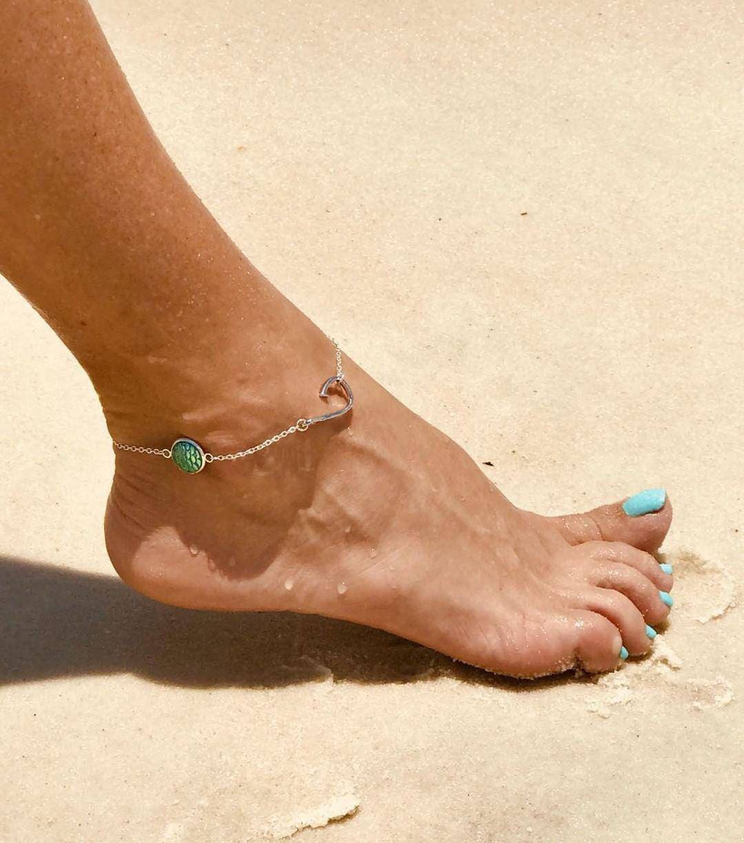 Charming Personalized Mermaid Anklet 