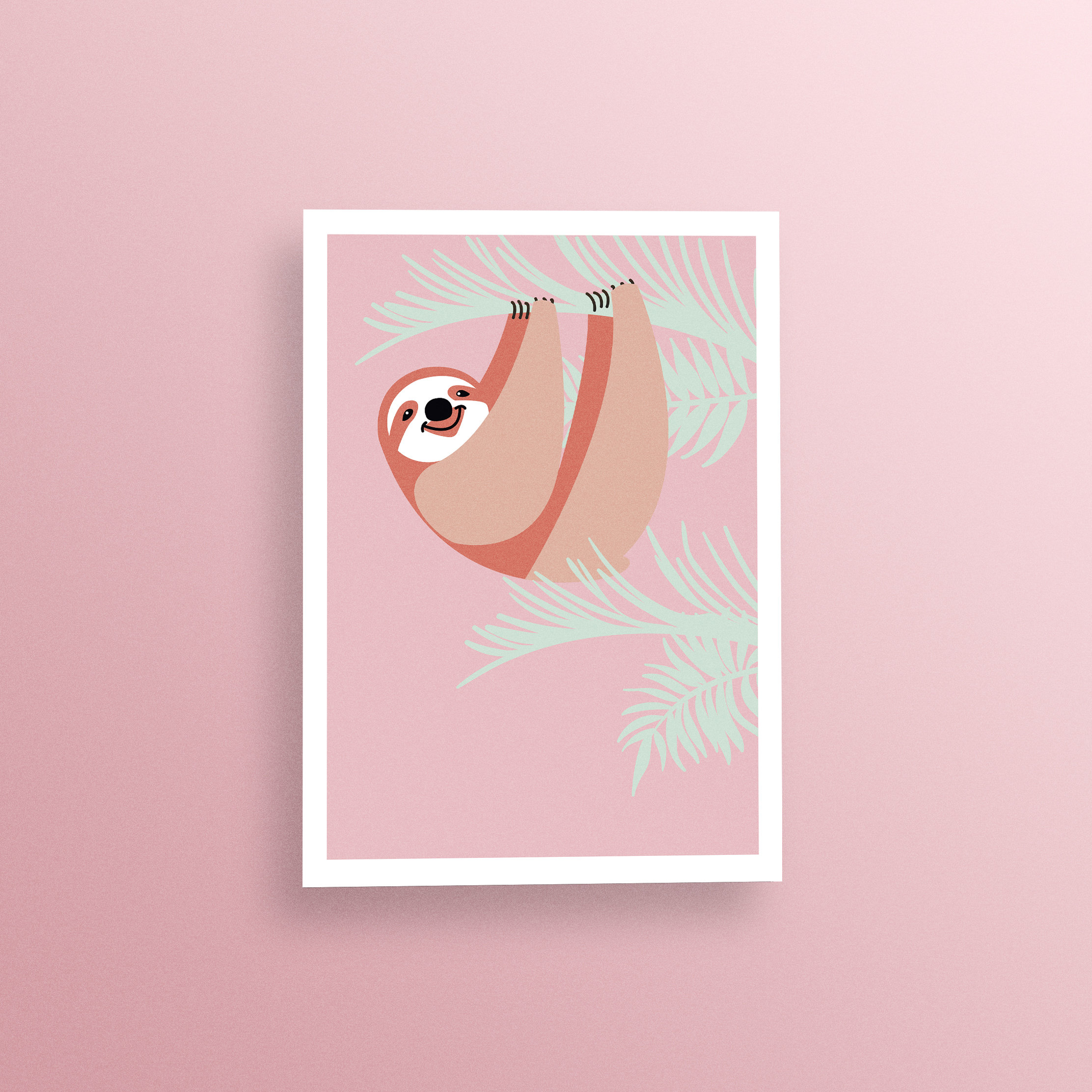 The Sloth Lover’s Wall Print