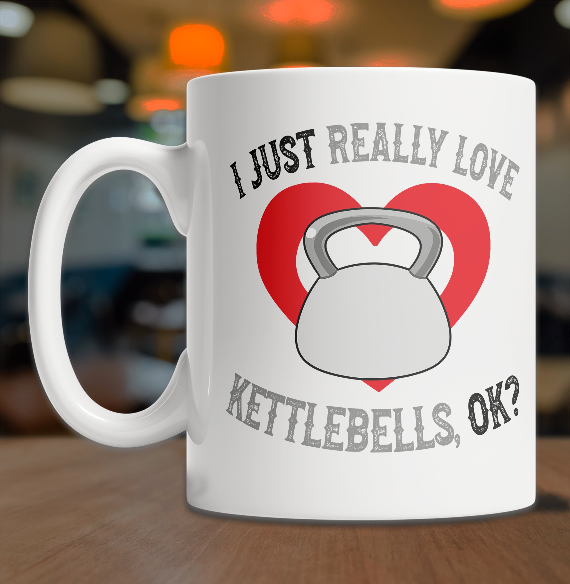 Cute Mug for the Kettlebell Addict 