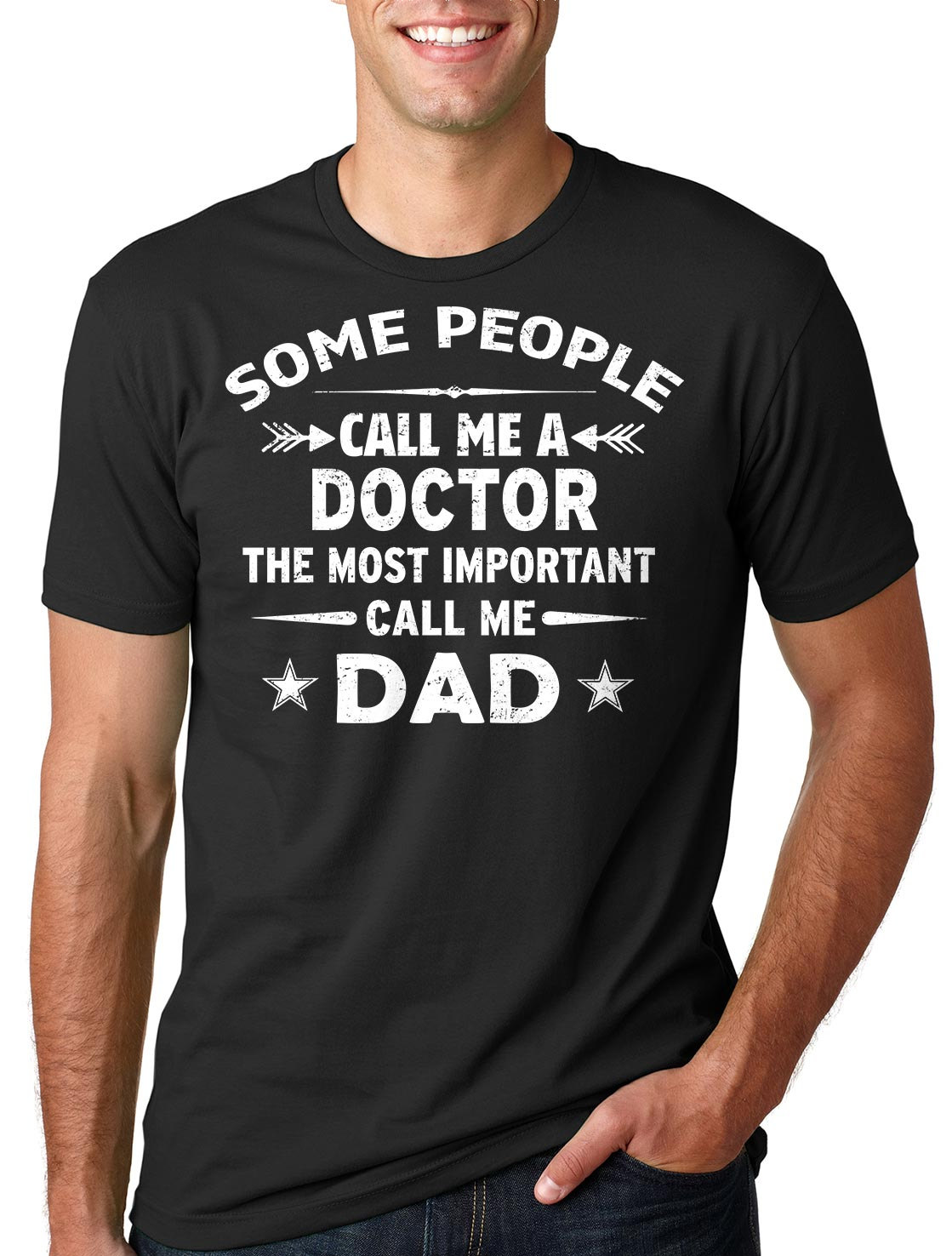 Affirming Cute and Comfortable Statement Shirt for Doctor Dads
