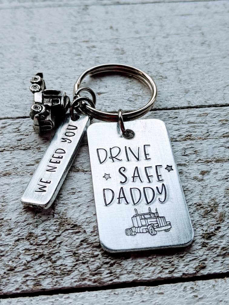 Thoughtful Inspiring Driver-Themed Keychain 