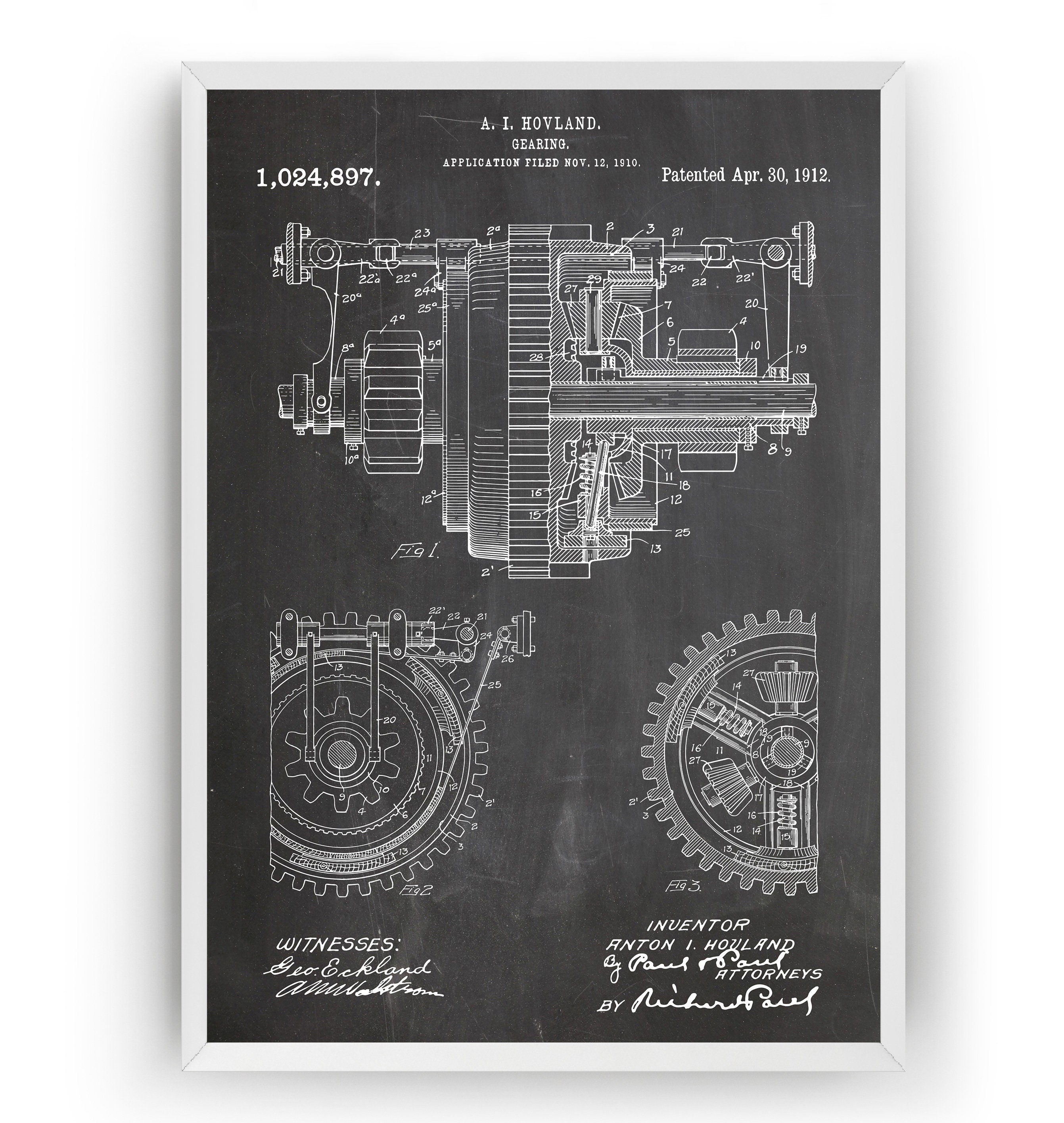 Gorgeous Mechanical Engineering Print 