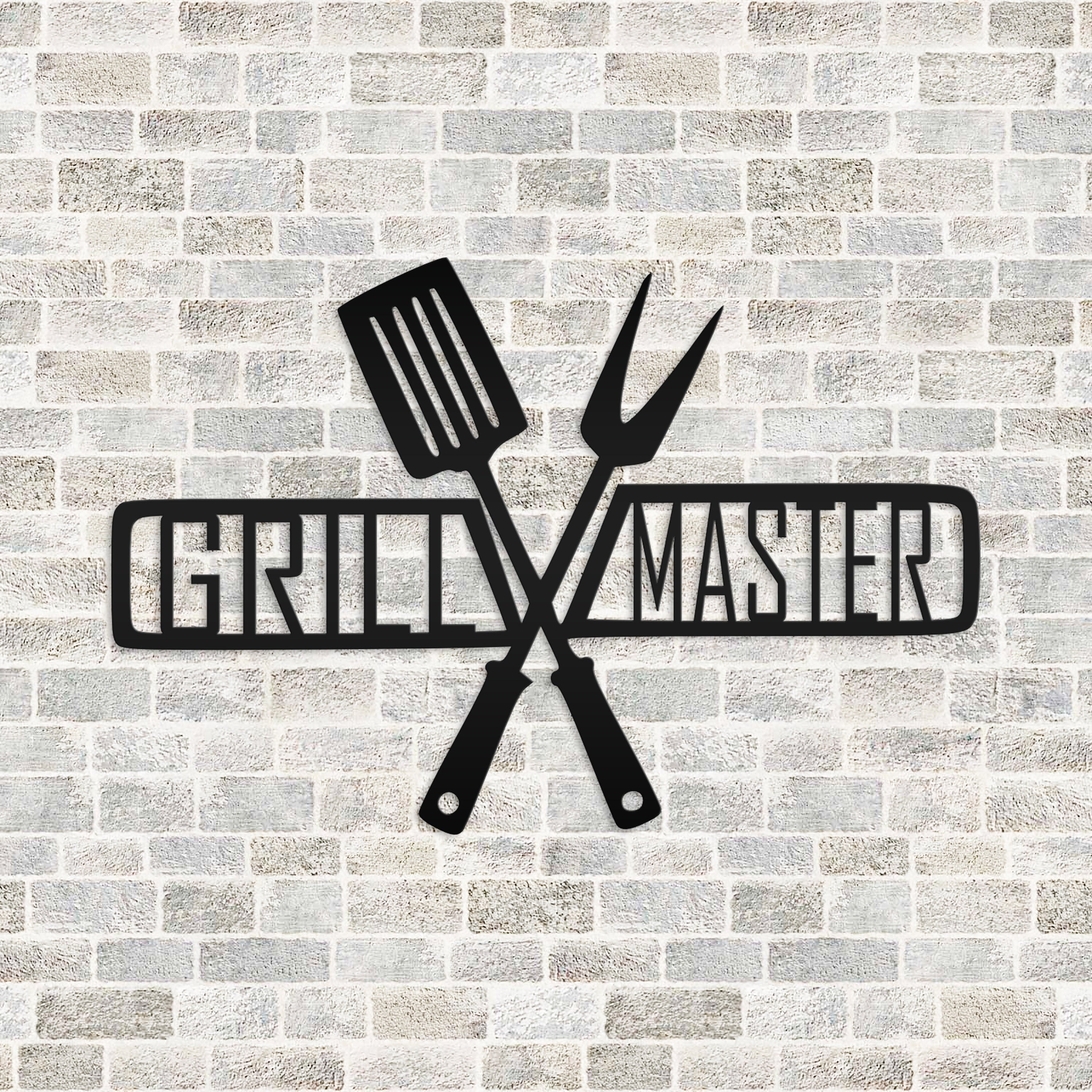 Novelty Metal Sign for the Grill Master