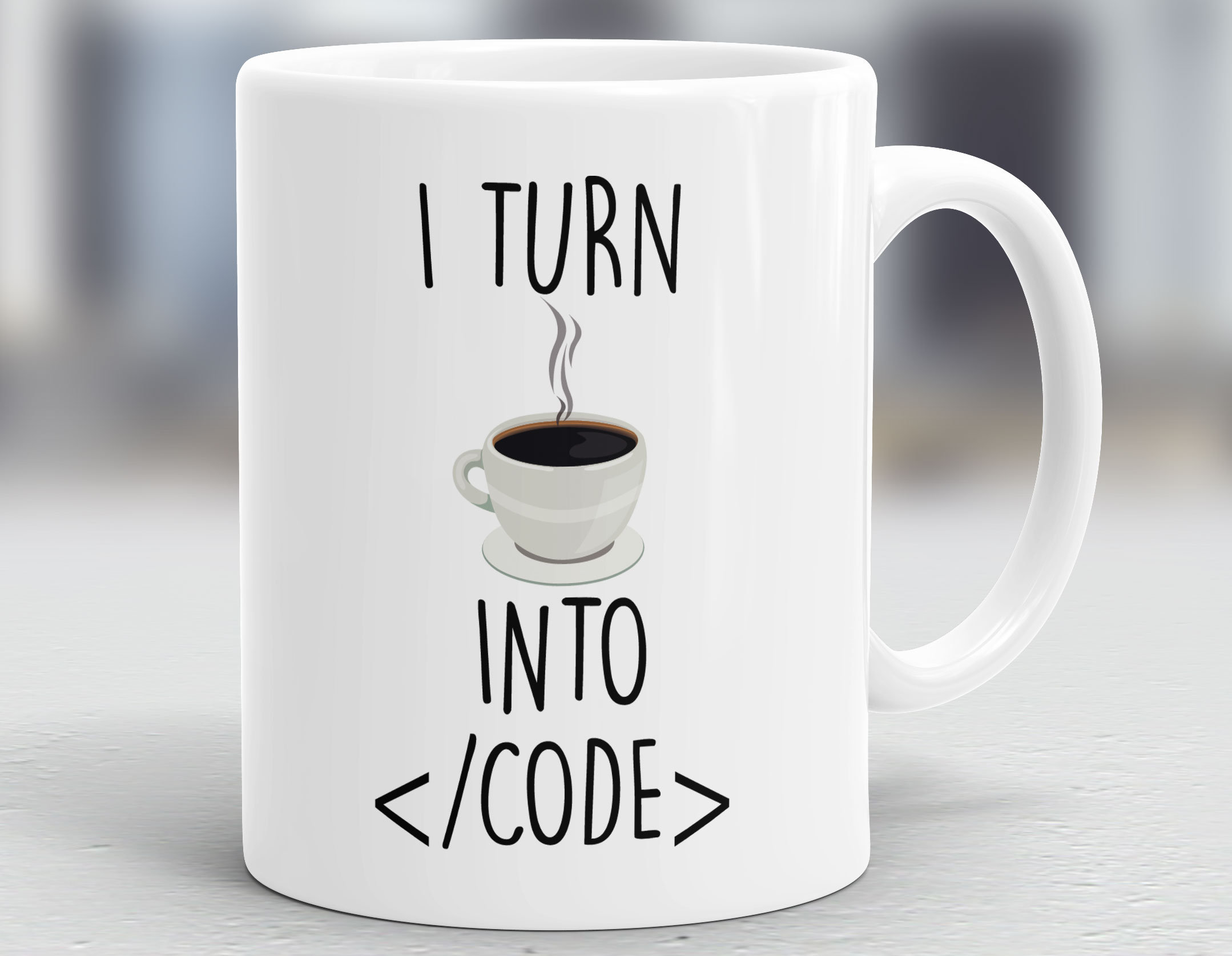 The Mug That Turns Coffee to Code