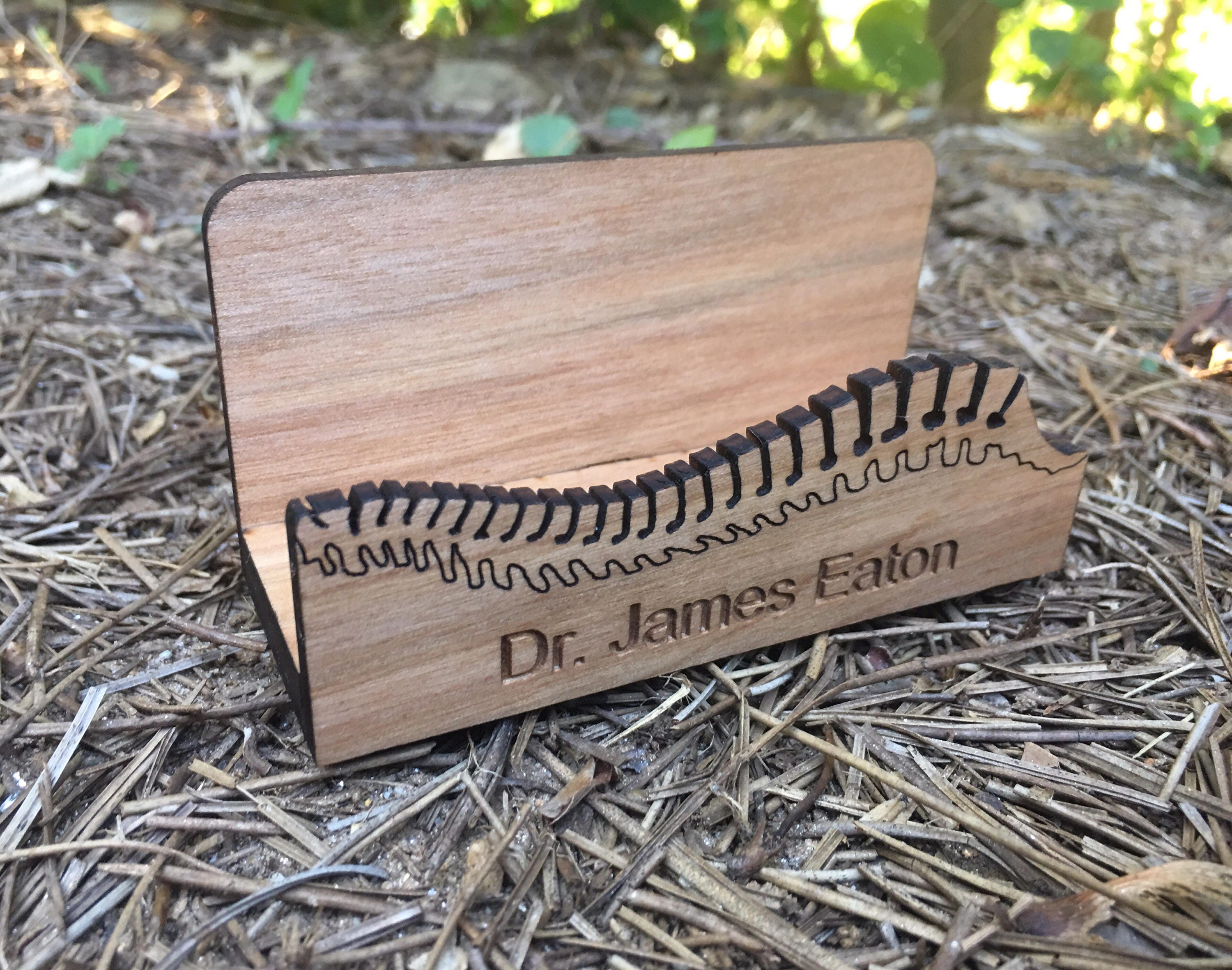 Chiropractic Business Card Holder 