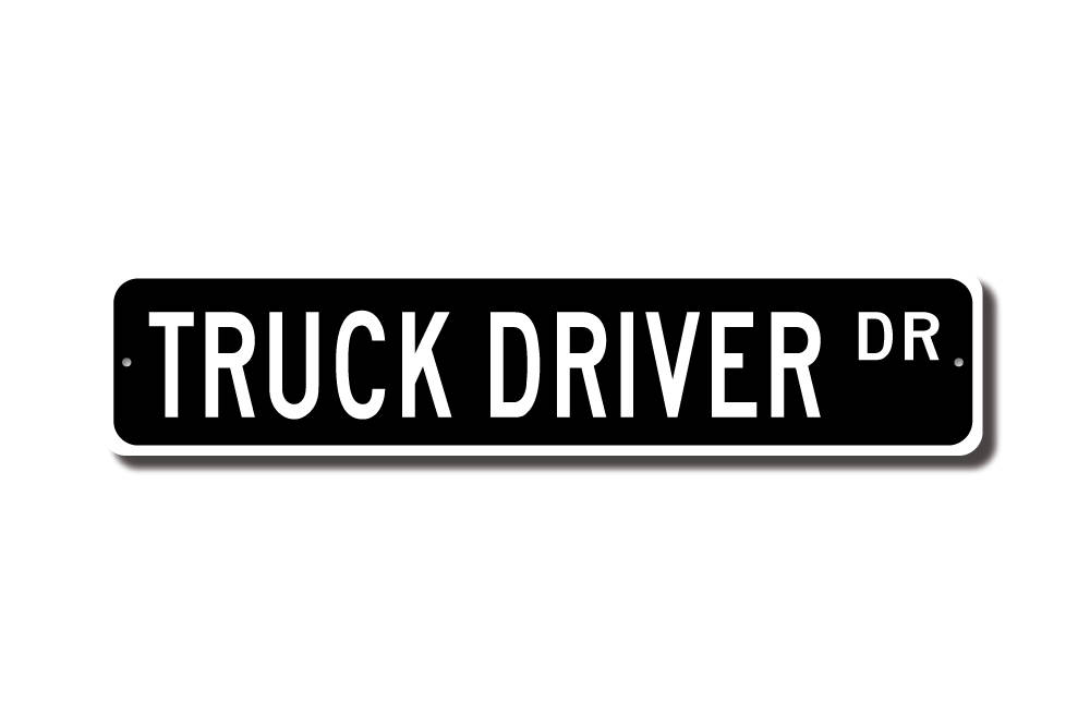 Solid Decorative Truck Driver Signage