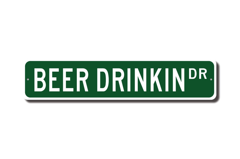 Beer Drinking Drive Novelty Sign